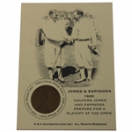 Bobby Jones & Espinosa 1929 Playoff at Winged Foot Penny Card