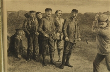 1892 'Golf' Tom Morris & Willie Park at St Andrews Etching By W.G. Stevenson and Etched By C.O. Murray