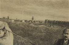 1892 'Golf' Tom Morris & Willie Park at St Andrews Etching By W.G. Stevenson and Etched By C.O. Murray