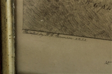 1892 'Golf' Tom Morris & Willie Park at St Andrews Etching By W.G. Stevenson and Etched By C.O. Murray