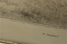1892 'Golf' Tom Morris & Willie Park at St Andrews Etching By W.G. Stevenson and Etched By C.O. Murray