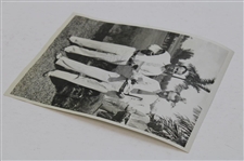 1934 Denny Shute/Al Espinosa Win Miami 4 Ball Tournament ACME Wire Photo 