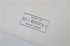 Alex Morrison 1951 Steady Head for Straight Ball Photo with News Article Where Used