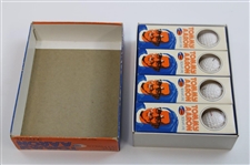 Tommy Aaron Signed Cut Card w/Tommy Aaron Signature Golf Ball Box w/Balls
