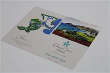Jack Nicklaus Signed Ocean Course, Hawaii Scorecard JSA ALOA
