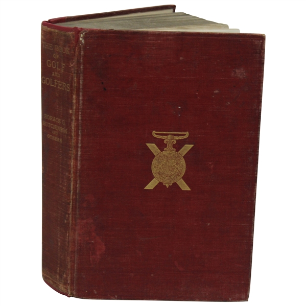 1900 The Book of Golf and Golfers by Horace G. Hutchinson Book 1st Ed.