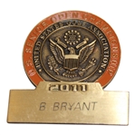 Brad Bryant’s 2011 US Senior Open at Walton Heath Contestant Badge