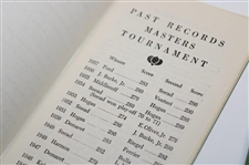1955, 1957 & 1958 Records of the Masters Tournament Green Booklets (3)