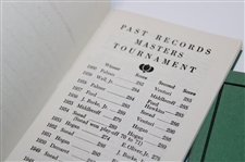 1960, 1963, 1966 & 1967 Records of the Masters Tournament Green Booklets (4)