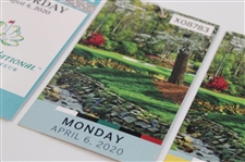 2020 Masters Womens Amateur w/Monday-Wednesday Practice Rd Tickets (4) - Dustin Johnson Winner