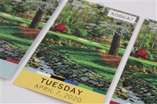 2020 Masters Womens Amateur w/Monday-Wednesday Practice Rd Tickets (4) - Dustin Johnson Winner