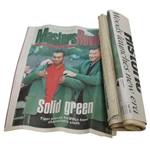 Original 1997 The Augusta Chronicle Masters Special Edition Newspaper w/Map & Insert Paper