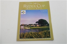 Six (6) Ryder Cup Programs/Journals From Years 1993-2014