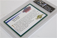 2001 Legends Sports Vol. 13 #1 #NNO Tiger Woods Grand Slam Card Usasportscards.Com Grade 10 #50596390