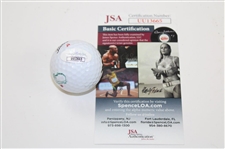 Doug Ford Signed Titleist DT Masters Logo Golf Ball JSA #UU13665