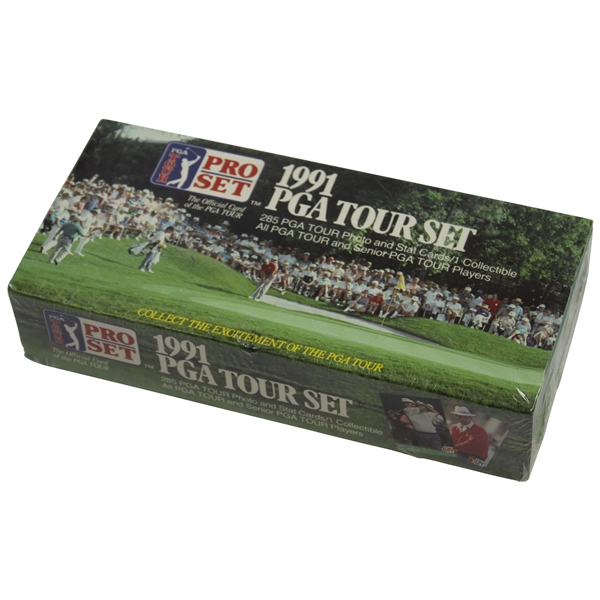 1991 PGA Tour & Senior PGA Tour Pro-Set Golf Cards - Unopened