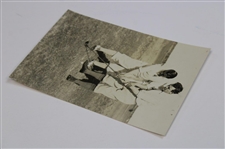 1925 Gene Sarazen 'Golf Star Gives Lessons to Hollywood Leading Man' with Thomas Meighan