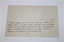 1925 Gene Sarazen 'Golf Star Gives Lessons to Hollywood Leading Man' with Thomas Meighan