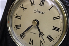Juliana Golf Bag Themed Resin Clock - Battery Operated