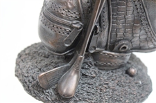 Juliana Golf Bag Themed Resin Clock - Battery Operated