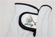 John Daly's Signed Personal 'The Lion' Logo Left-Handed White Golf Glove JSA ALOA