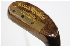 Classic Aula Reekie Wooden Shaft Golf Putter Hand Made in St. Andrews, Scotland