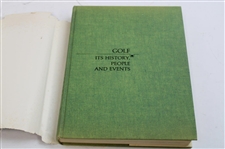 Gene Sarazen Twice Signed Personal 1966 'Golf Its History, People & Events' Book By William Grimsley JSA ALOA