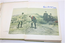 Gene Sarazen Twice Signed Personal 1966 'Golf Its History, People & Events' Book By William Grimsley JSA ALOA
