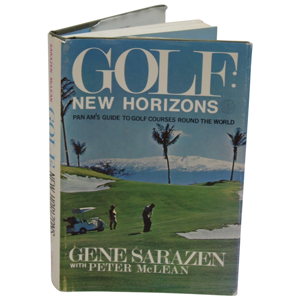 Gene Sarazen Signed Personal 1966 Golf: New Horizons Book By Gene Sarazen & Peter McLean JSA ALOA