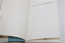 Gene Sarazen Signed Personal 1966 'Golf: New Horizons' Book By Gene Sarazen & Peter McLean JSA ALOA