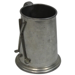 Vintage Crossed Clubs with Golf Ball Pewter Stein