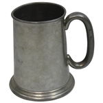 Vintage Crossed Clubs with Golf Ball Pewter Stein