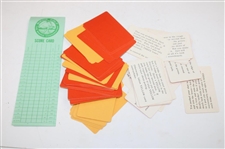 1964 Birdie Golf Championship Game for the Whole Family Golf Board Game w/Info in Original Box
