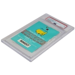 1997 Masters Full Ticket Practice Round Wednesday April 9 Augusta PSA 5