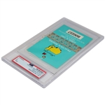 1997 Masters Full Ticket Practice Round Wednesday April 9 Augusta PSA 5