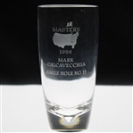 Mark Calcavecchias 1998 Masters Tournament Hole No. 13 Steuben Crystal Eagle Glass