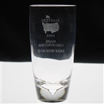 Mark Calcavecchia's 1998 Masters Tournament Hole No. 13 Steuben Crystal Eagle Glass