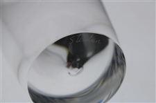 Mark Calcavecchia's 1998 Masters Tournament Hole No. 13 Steuben Crystal Eagle Glass