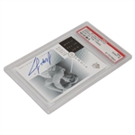 Sergio Garcia 2001 SP Authentic Sign Of The Times Rookie Card PSA MINT 9