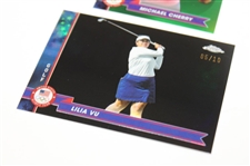 Lilia Vu & Michael Cherry 2024 Olympic Topps Chrome Numbered Cards