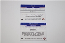 Lilia Vu & Michael Cherry 2024 Olympic Topps Chrome Numbered Cards