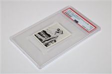 Cary Middlecoff 1955 All American Sports Club Hand Cut Card PSA Graded 3