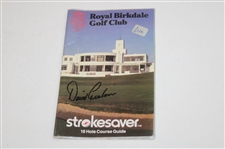 Multi-Major Winner David Graham Signed Five (5) Strokesaver Books - Carnoustie, Troon & others JSA ALOA
