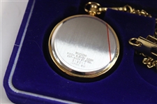 The Crowns 40th Anniversary Past Champions Pocket Watch w/Blue Box