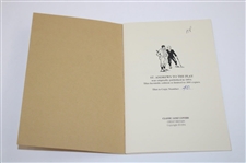 1994 'St. Andrews To The Play - Dedicated to R&A' Ltd Ed 40/300 Booklet - Facsimile of 1854 Booklet
