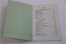 1938 'The Standard Scratch Score And Handicapping Scheme' Booklet