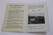 1938 'The Standard Scratch Score And Handicapping Scheme' Booklet