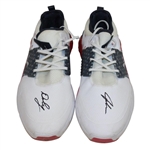 John Daly Signed Match Used American Flag Puma Golf Shoes - Daly Collection