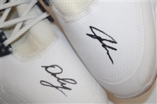John Daly Signed Match Used American Flag Puma Golf Shoes - Daly Collection