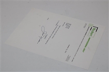 Jack Nicklaus Signed 1963 Macgregor Letter JSA ALOA